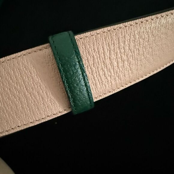Brand new Gucci Calfskin Double G Memorable Buckle 40mm Belt size 75 - Picture 12 of 13
